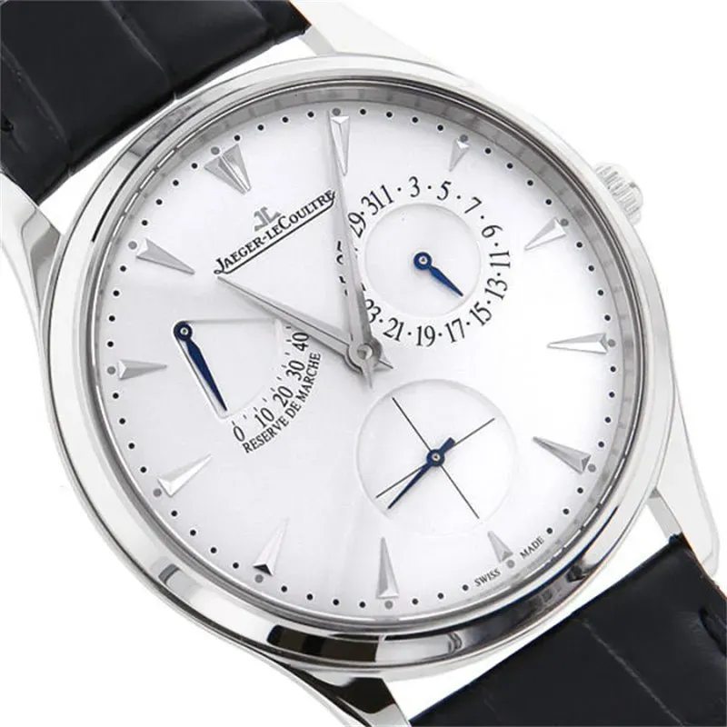 ジャガー ルクルト「Jaeger-LeCoultre」マスター ウルトラシン レザーブ・ドゥ・マルシュ 39mm 腕時計