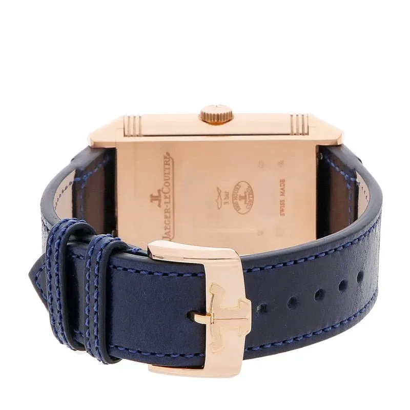 ジャガー ルクルト「Jaeger-LeCoultre」Reverso Tribute Duoface 双面双時区フリップウォッチ40MM