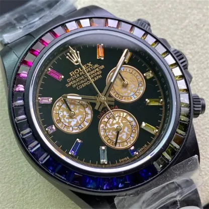 ロレックス「Rolex」コスモグラフ デイトナ レインボー メカニカル ウォッチ 40MM