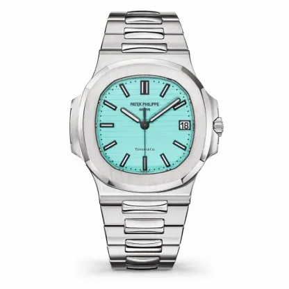 パテック フィリップ「Patek Philippe」x ティファニー「Tiffany & Co.」 ティファニーブルー メンズウォッチ40MM