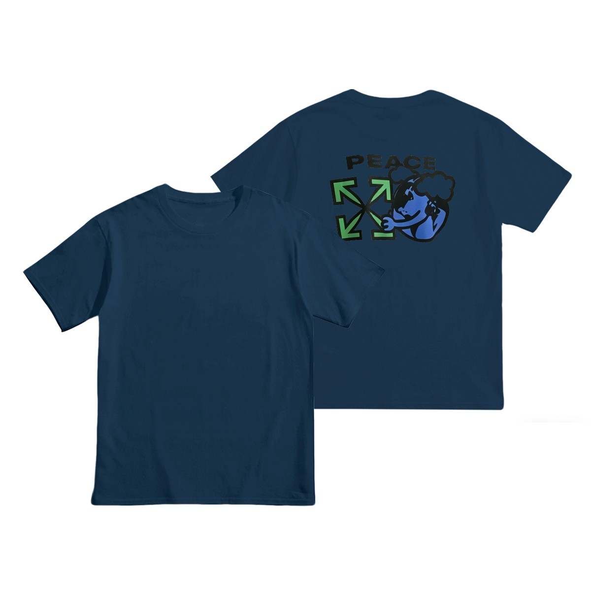 Off-Whiteオフ-ホワイト™ ヘビーウェイトコットンTシャツ / 半袖 クルーネック