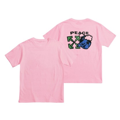 Off-Whiteオフ-ホワイト™ ヘビーウェイトコットンTシャツ / 半袖 クルーネック