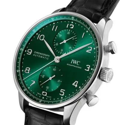 アイ・ダブリュー・シー「IWC」ポルトギーゼ クロノグラフ メンズウォッチ40MM