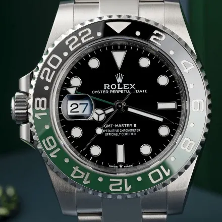 ロレックス「Rolex」オイスターパーペチュアル GMTマスター II ウォッチ 40mm
