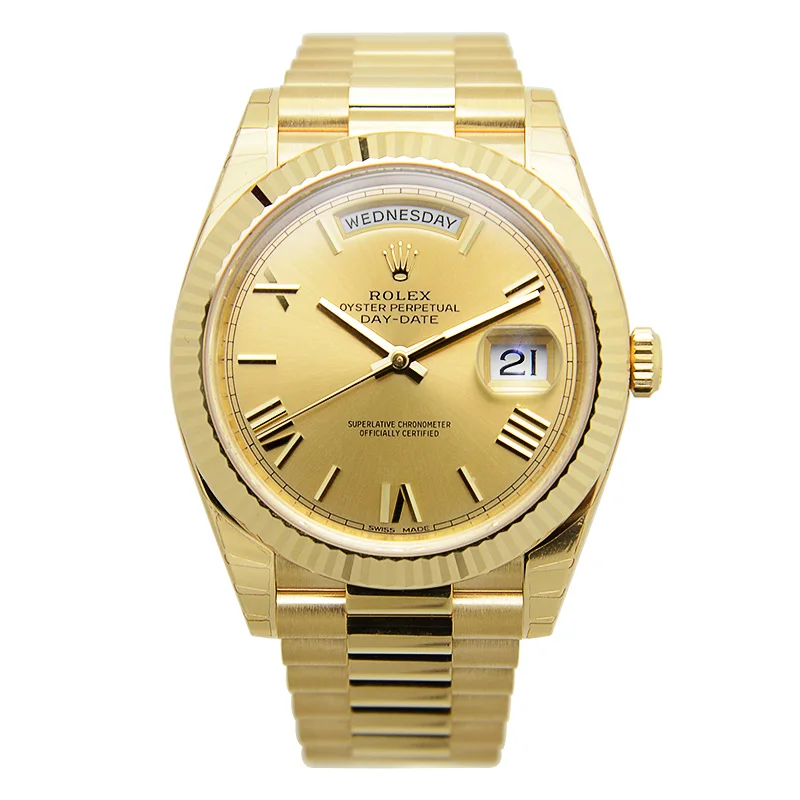 ロレックス「Rolex」デイトジャスト40腕時計