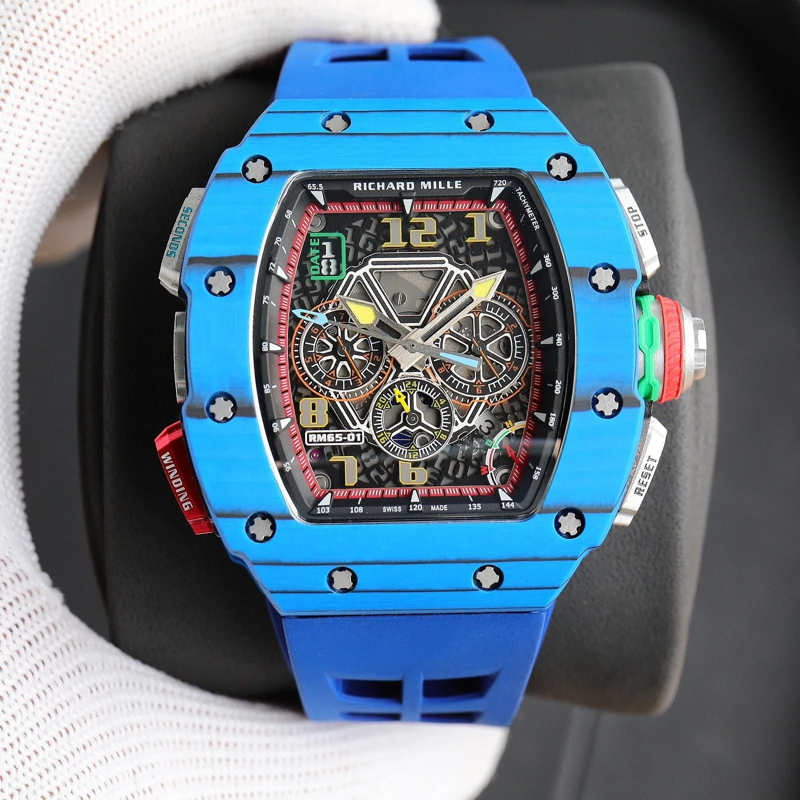 リシャール ミル「Richard Mille」 RM 65-01 スプリットセコンド クロノグラフ メンズウォッチ