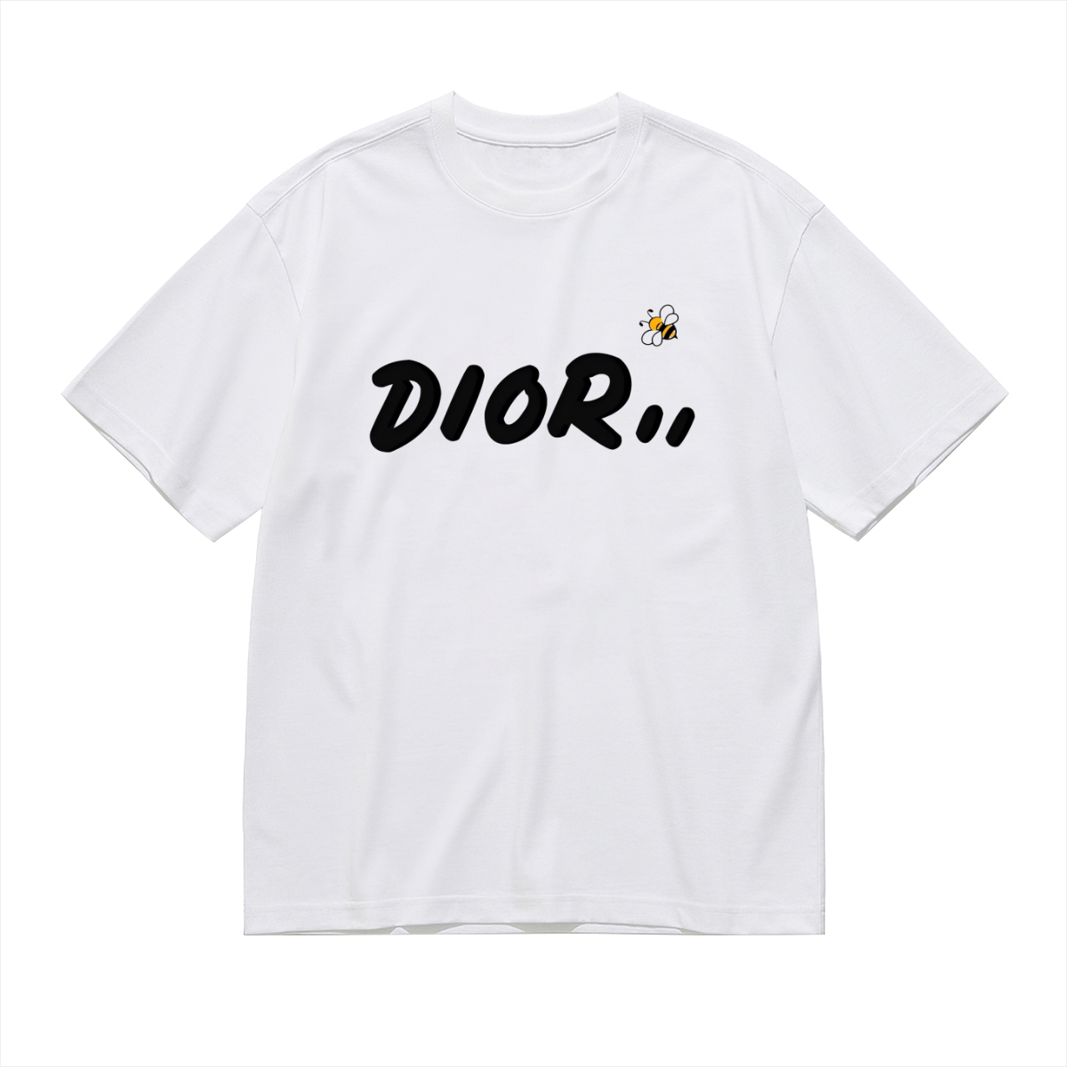 人気急上昇Dior & Beeディオール ロゴTシャツ / ショートスリーブ クルーネック
