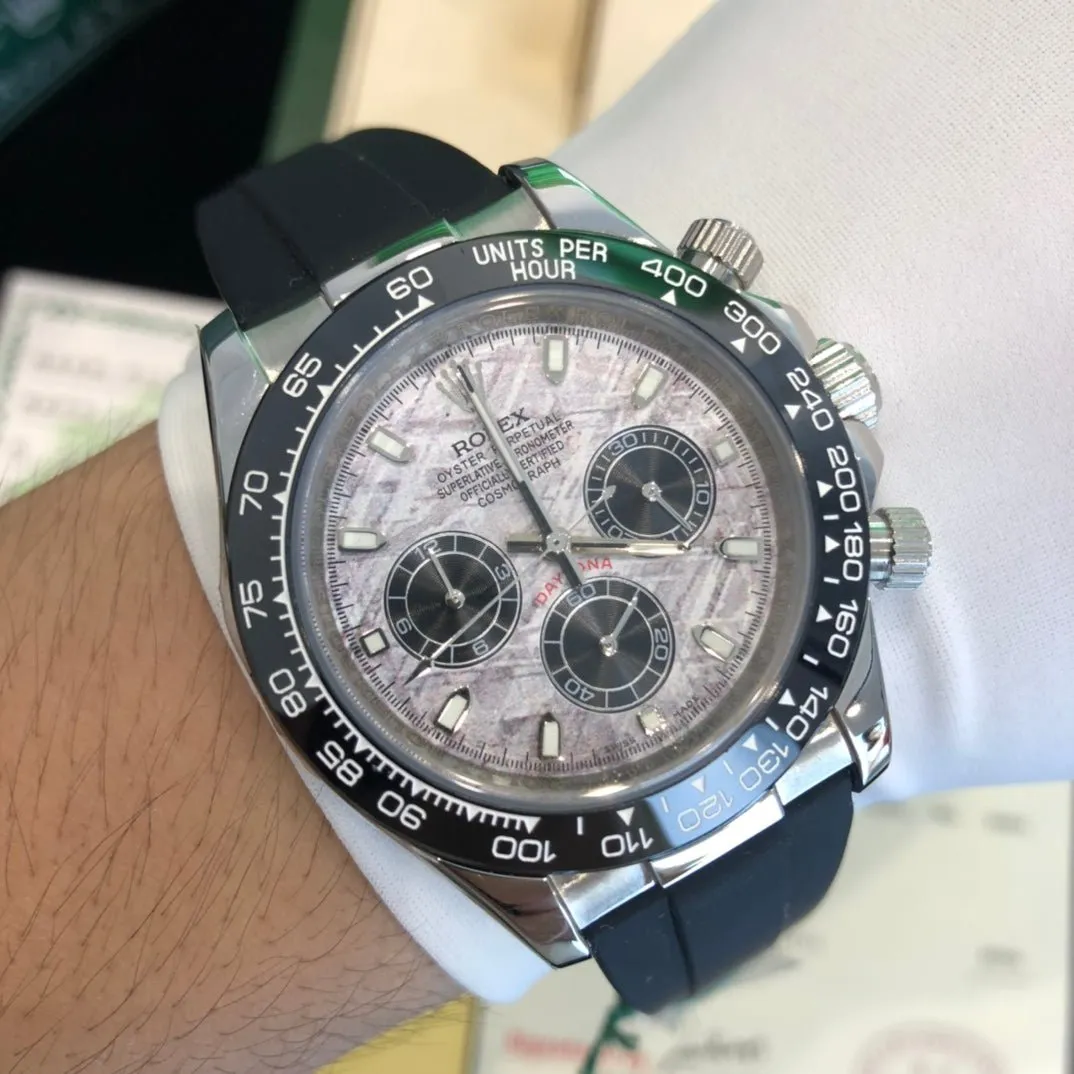 ロレックス「Rolex」コスモグラフ デイトナ パンダダイヤル メンズウォッチ 40MM