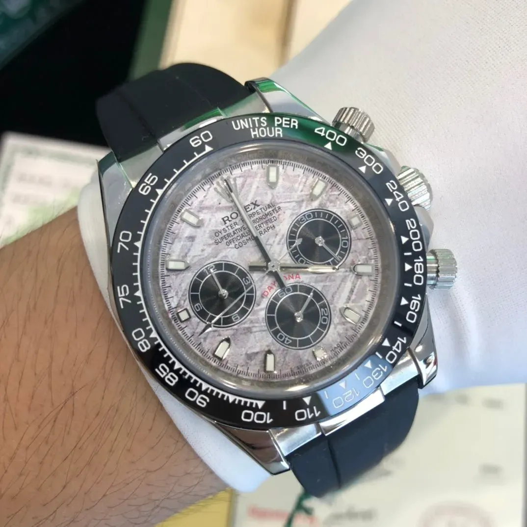 ロレックス「Rolex」コスモグラフ デイトナ パンダダイヤル メンズウォッチ 40MM