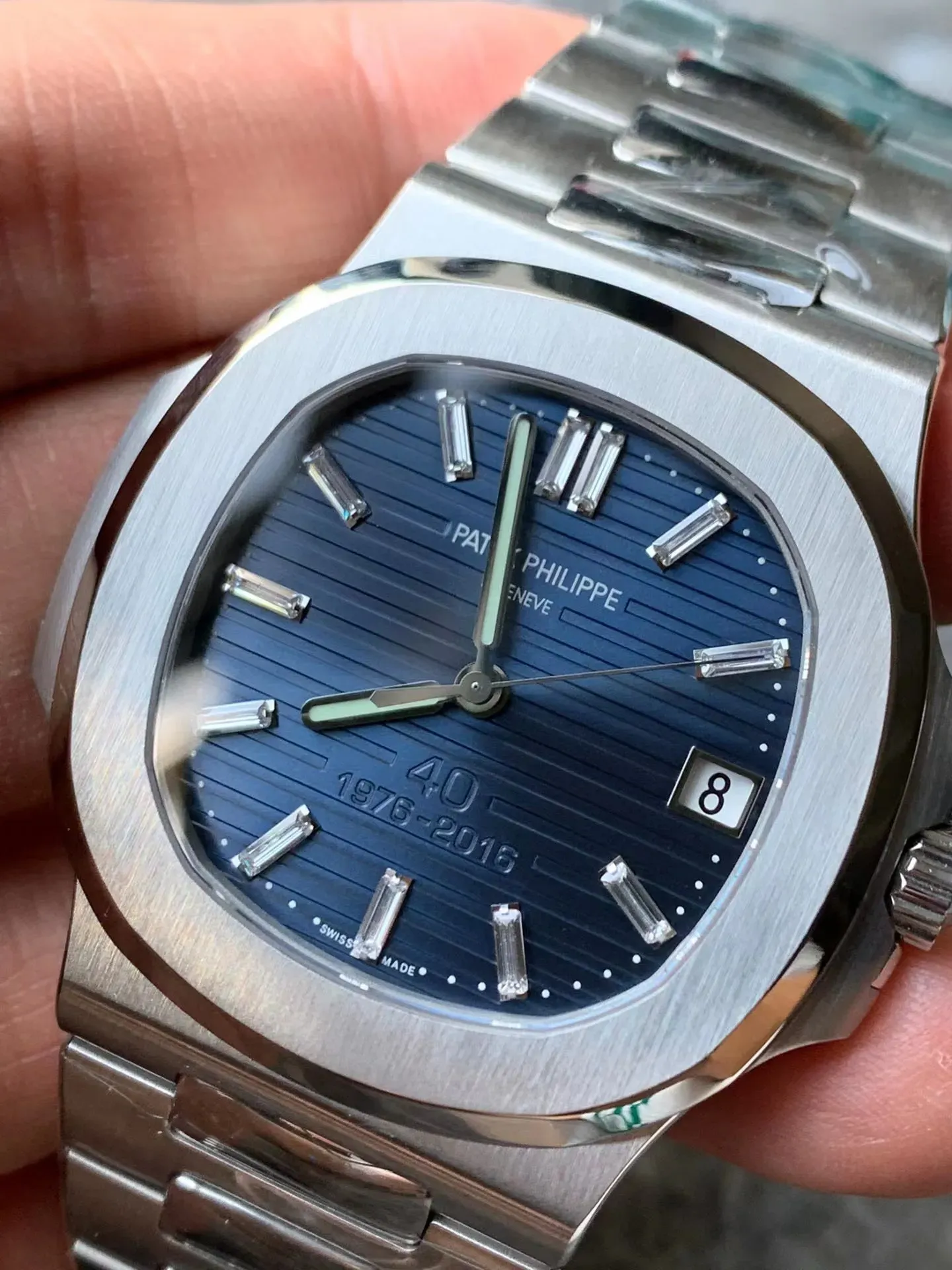 パテック フィリップ「Patek Philippe」ノーチラス 40周年記念限定 クロノグラフ ウォッチ