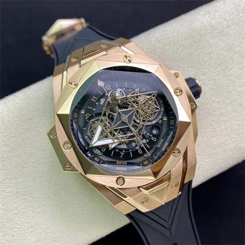 ウブロ「Hublot」 Big Bang Unico Sang Bleu II 腕時計 45MM