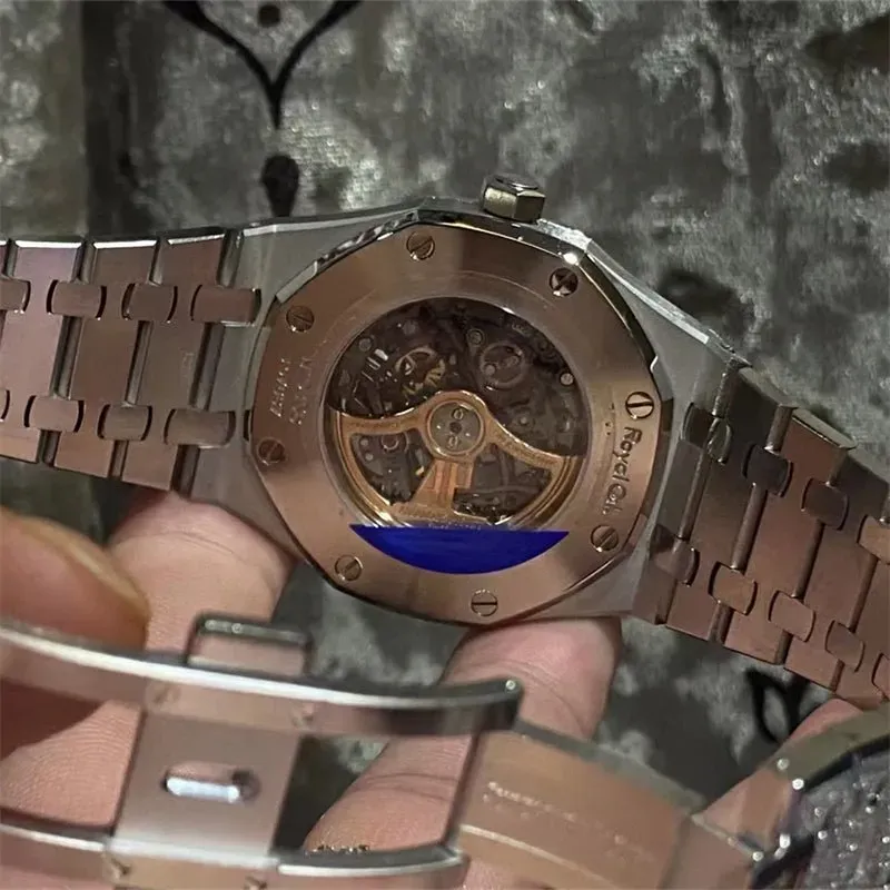 オーデマ ピゲ「Audemars Piguet」ロイヤル オーク シリーズ ダブル バランス ホイール オープンワーク フロスト ゴールド ウォッチ41MM