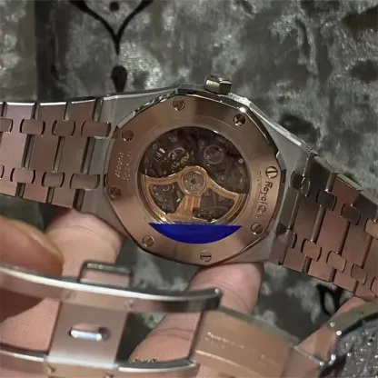 オーデマ ピゲ「Audemars Piguet」ロイヤル オーク シリーズ ダブル バランス ホイール オープンワーク フロスト ゴールド ウォッチ41MM