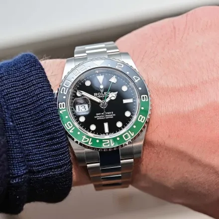 ロレックス「Rolex」オイスターパーペチュアル GMTマスター II ウォッチ 40mm
