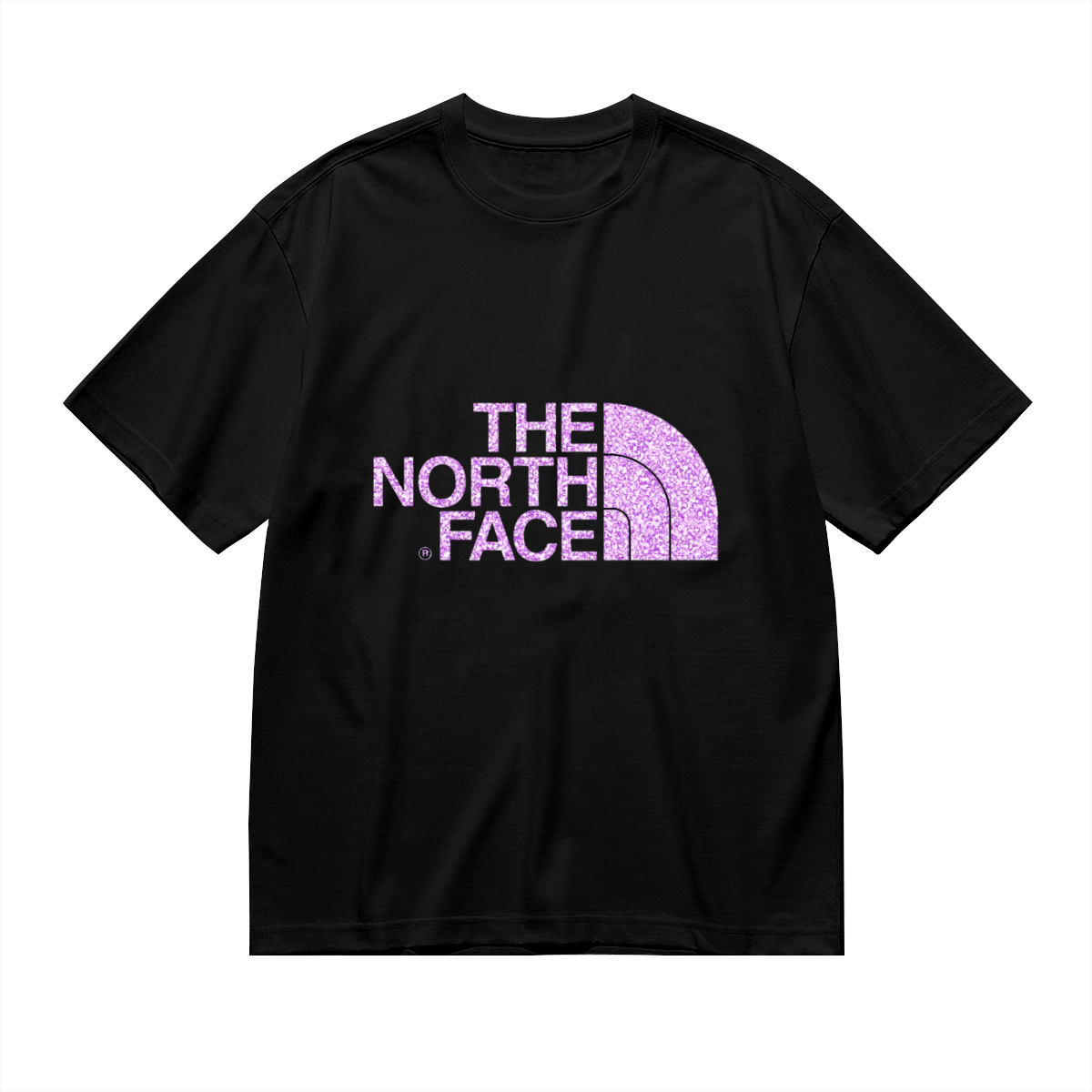 Glittery North Faceザ・ノース・フェイス ヘビーウェイト コットンTシャツ / ショートスリーブ クルーネック