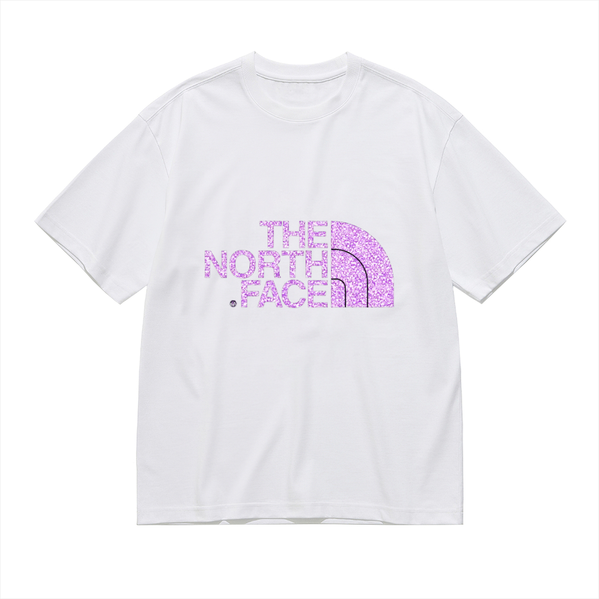 Glittery North Faceザ・ノース・フェイス ヘビーウェイト コットンTシャツ / ショートスリーブ クルーネック