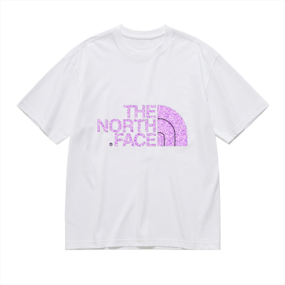 Glittery North Faceザ・ノース・フェイス ヘビーウェイト コットンTシャツ / ショートスリーブ クルーネック