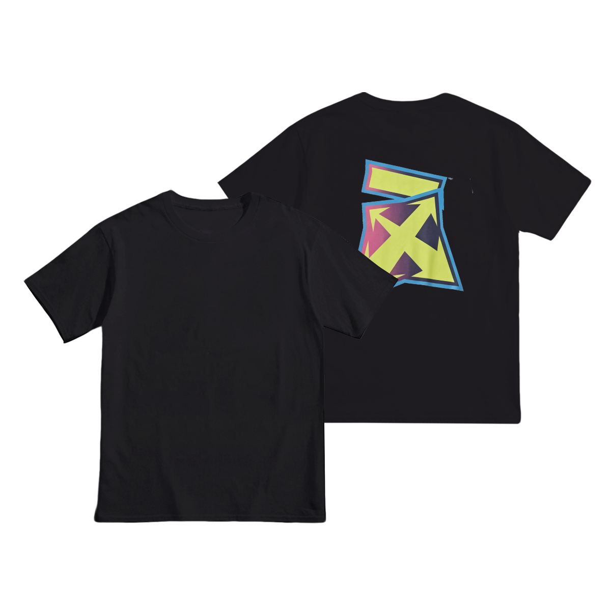 Off-Whiteオフ-ホワイト™ ヘビーウェイトコットンTシャツ / 半袖 クルーネック