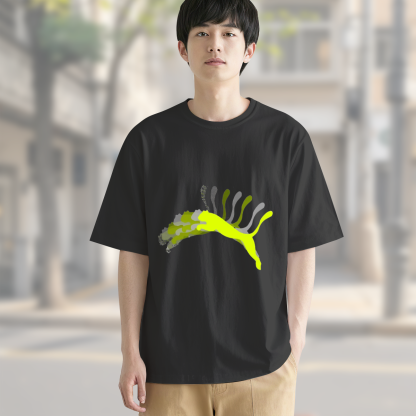 Splashed Puma Logoプーマ ロゴTシャツ / ショートスリーブ クルーネック