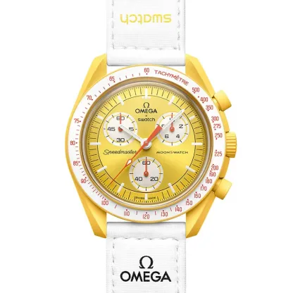 スウォッチ「Swatch」ムーンウォッチ コレクション バイオセラミック クロノグラフ ウォッチ40MM