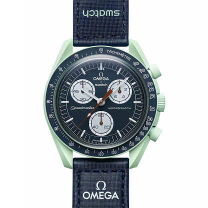 スウォッチ「Swatch」ムーンウォッチ コレクション バイオセラミック クロノグラフ ウォッチ40MM