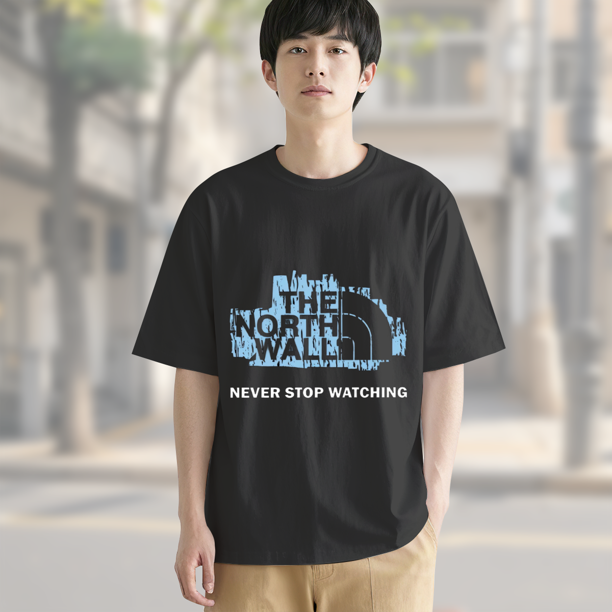 The North Wallザ・ノース・フェイス ヘビーウェイト コットンTシャツ / ショートスリーブ クルーネック