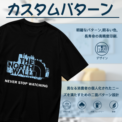 The North Wallザ・ノース・フェイス ヘビーウェイト コットンTシャツ / ショートスリーブ クルーネック