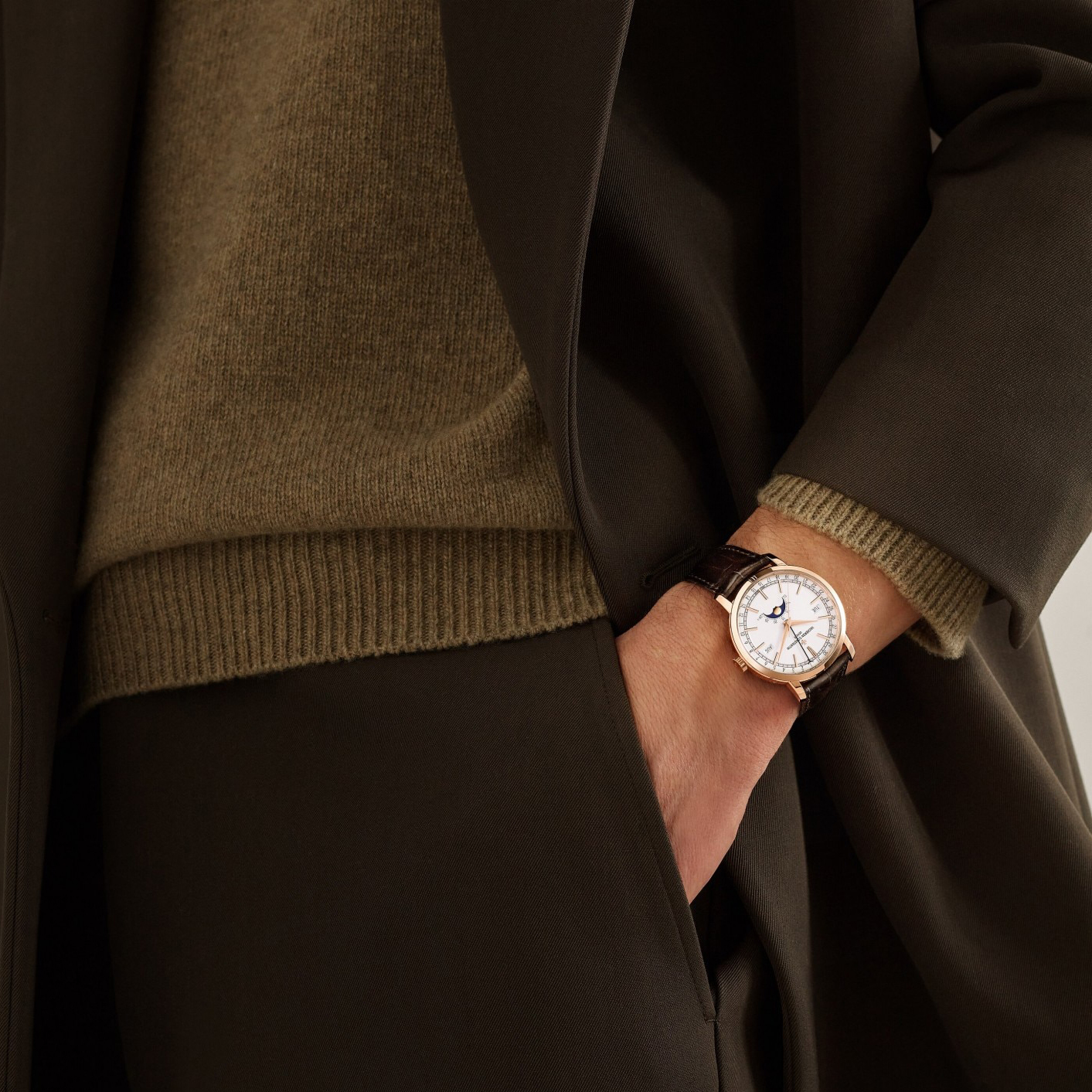 ヴァシュロン コンスタンタン(Vacheron Constantin) トラディショナル コンプリートカレンダー 4010T/000R-B344 41 mm ピンクゴールド