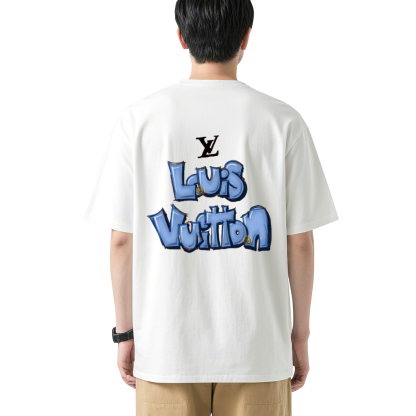 Louis Vuitton Graffitiルイ・ヴィトン ロゴTシャツ / ショートスリーブ クルーネック