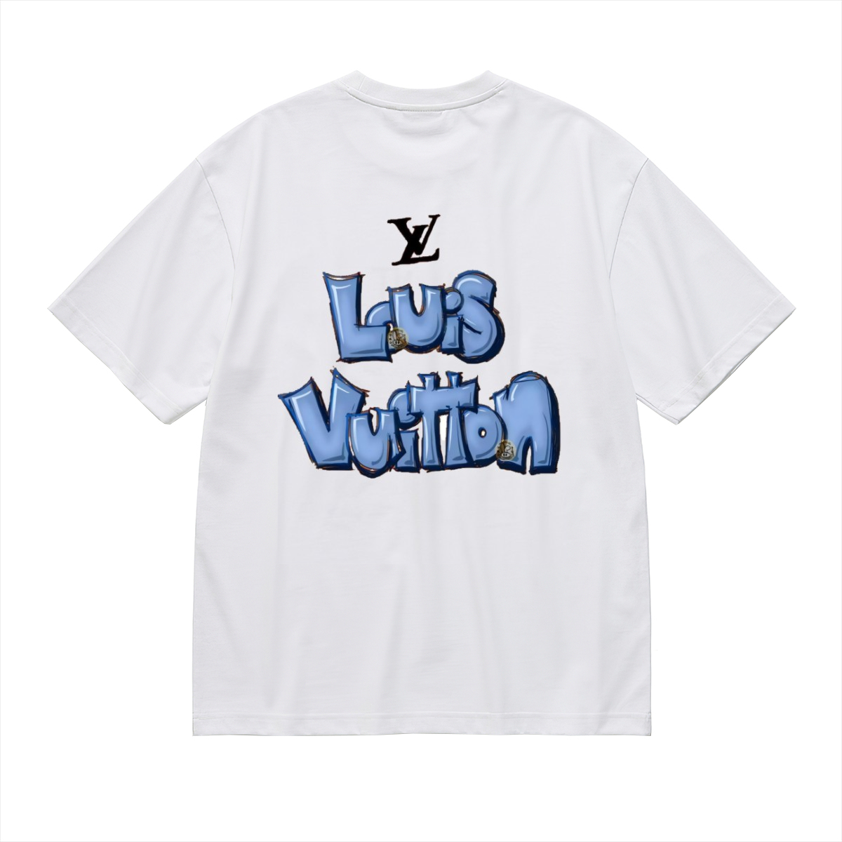 Louis Vuitton Graffitiルイ・ヴィトン ロゴTシャツ / ショートスリーブ クルーネック