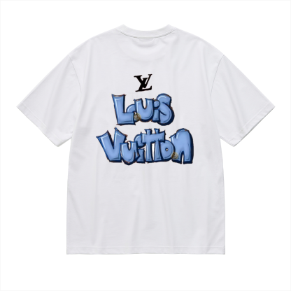 Louis Vuitton Graffitiルイ・ヴィトン ロゴTシャツ / ショートスリーブ クルーネック