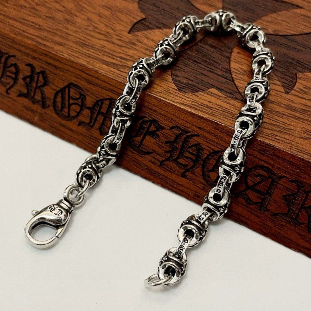 クロムハーツ「Chrome Hearts」ブレスレット - ヴィンテージ＆ロックテイスト ペア用