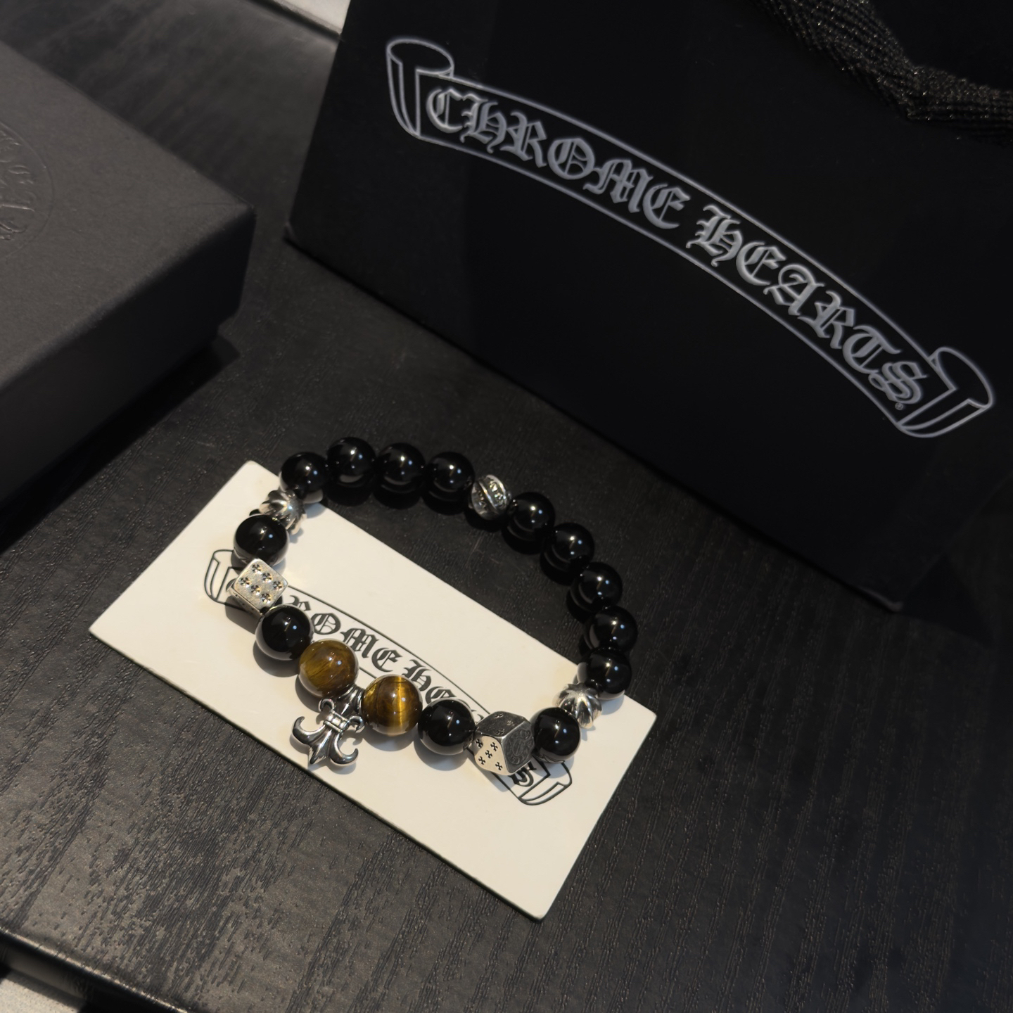 クロムハーツ「Chrome Hearts」ブレスレット - ヴィンテージ＆ロックテイスト ペア用