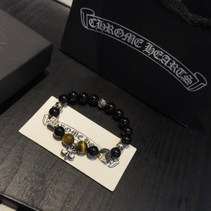 クロムハーツ「Chrome Hearts」ブレスレット - ヴィンテージ＆ロックテイスト ペア用