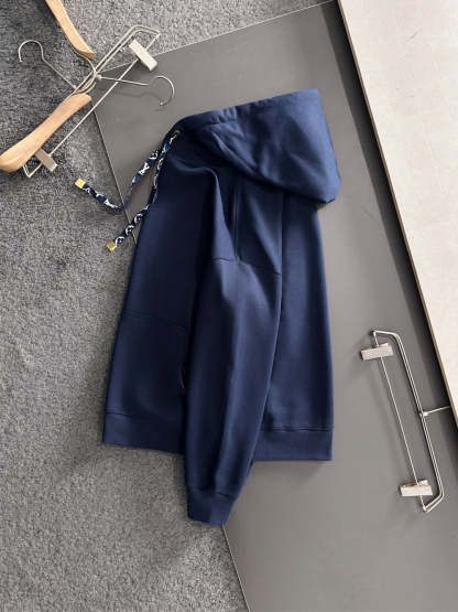 ルイ・ヴィトン「Louis Vuitton」フード付きコットンパーカー(メンズ)