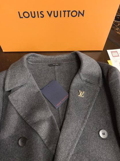 ルイ・ヴィトン「Louis Vuitton」メンズ カシミア オーバーコート