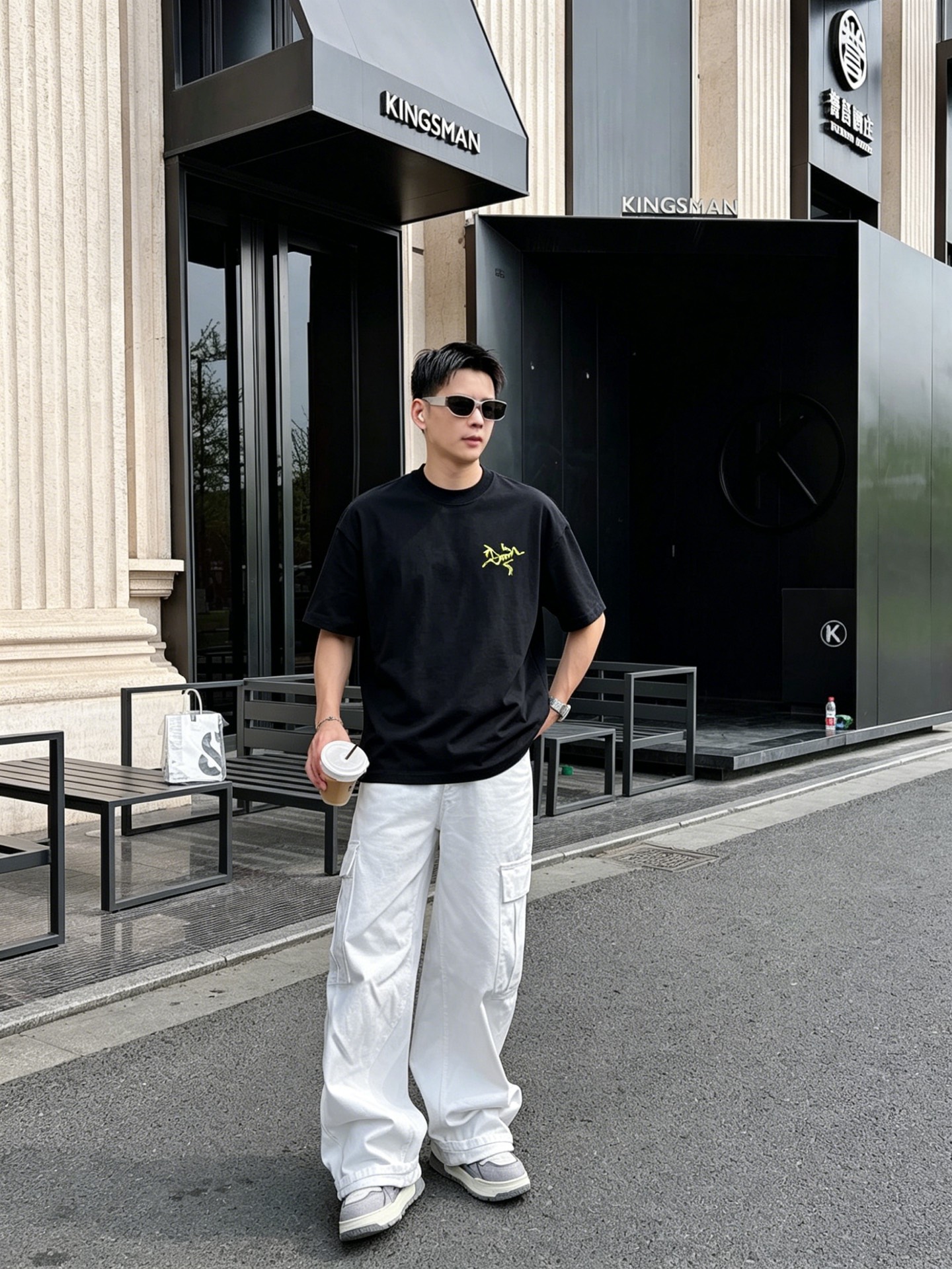 アークテリクス「ARC'TERYX」ロゴプリントTシャツ / ショートスリーブ クルーネック