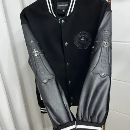 クロムハーツ「Chrome Hearts」ヴィンテージエンブロイダリー ベースボール ジャケット