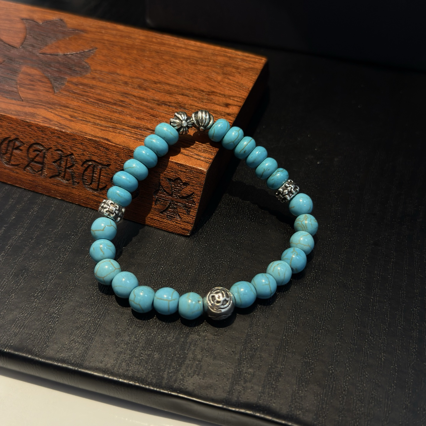 クロムハーツ「Chrome Hearts」ブレスレット - ヴィンテージ＆ロックテイスト ペア用