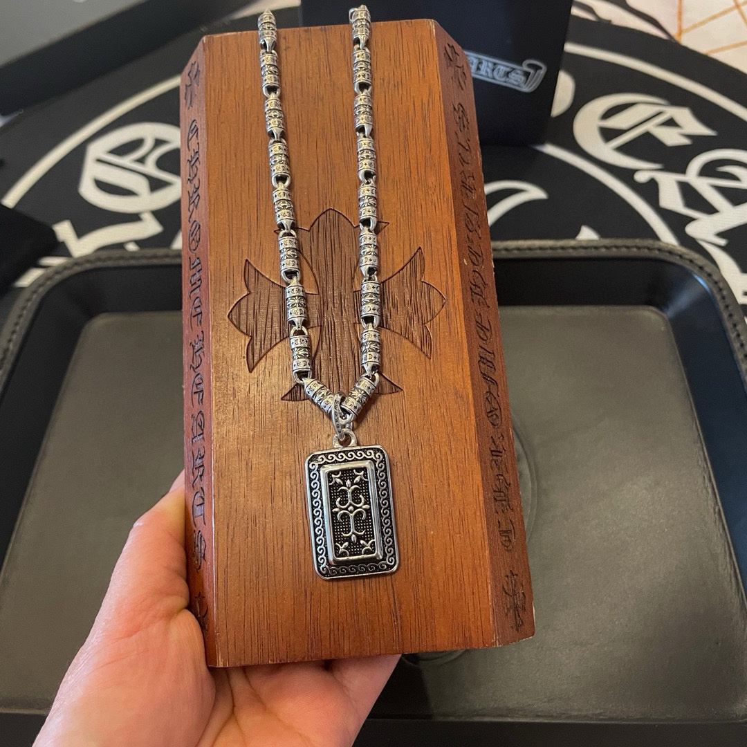 クロムハーツ「Chrome Hearts」クラシック ペンダントネックレス - 男女兼用