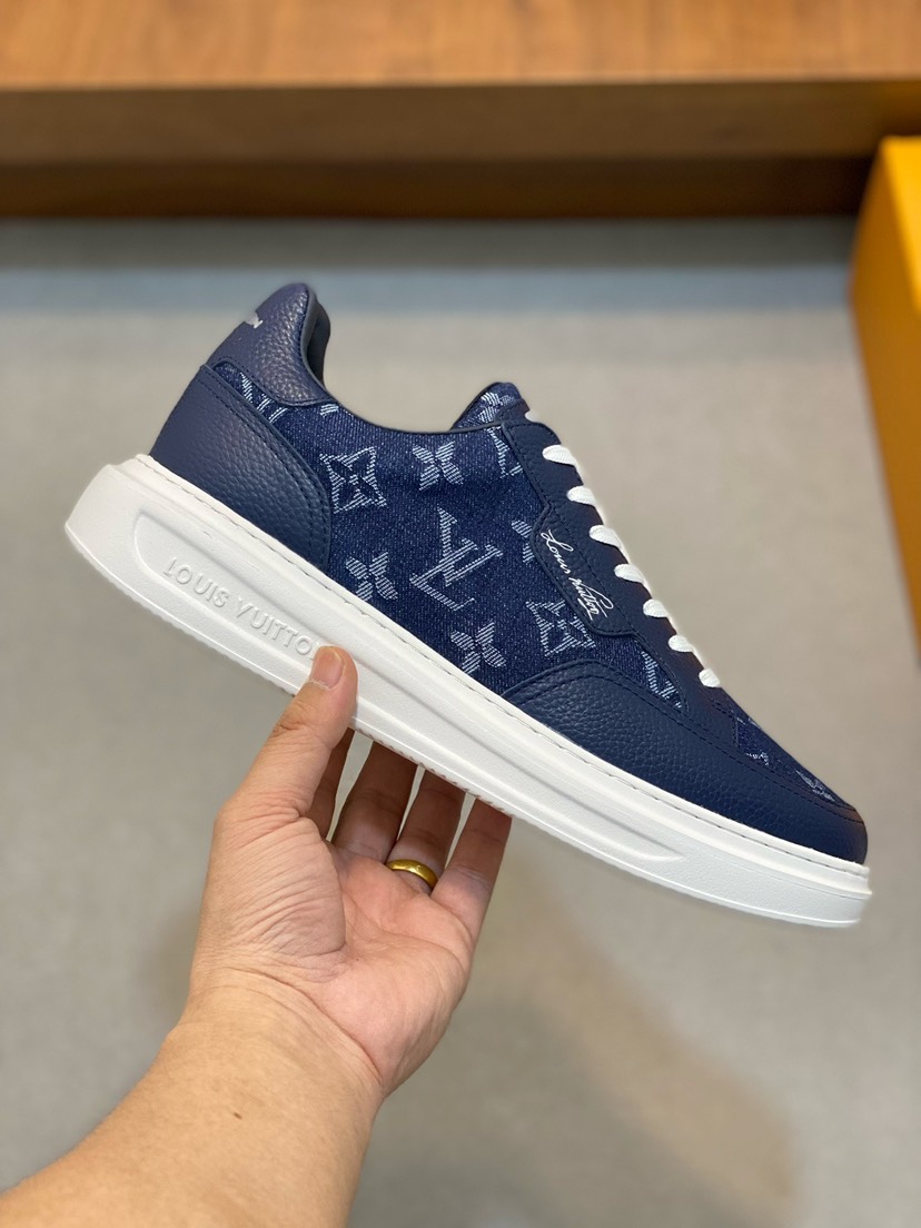 ルイ・ヴィトン「Louis Vuitton」ルイ・ヴィトン スニーカー / レザー スポーツシューズ 