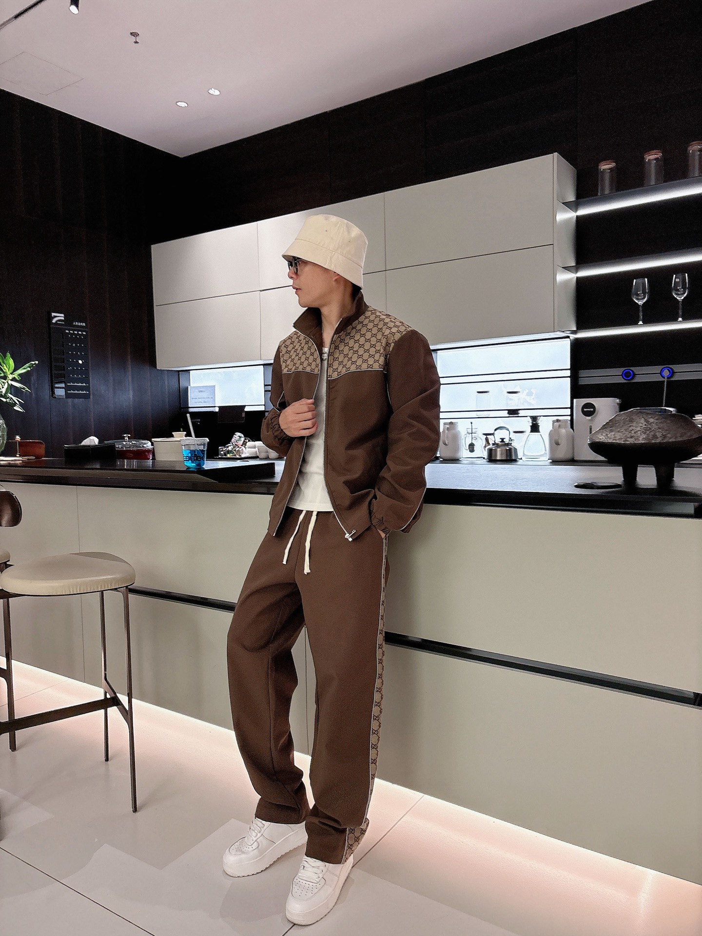 グッチ「Gucci」秋冬 メンズ カジュアルスポーツセット