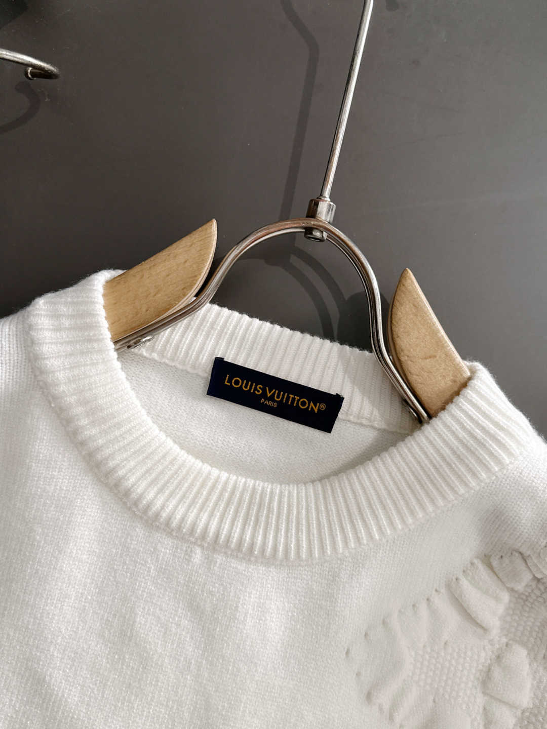 ルイ・ヴィトン「Louis Vuitton」秋冬 メンズ  クルーネックニット