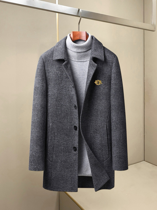 ディオール「Dior」オータムウィンター メンズロングコート