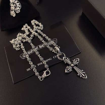 クロムハーツ「Chrome Hearts」シンプルペンダントネックレス - ユニセックス