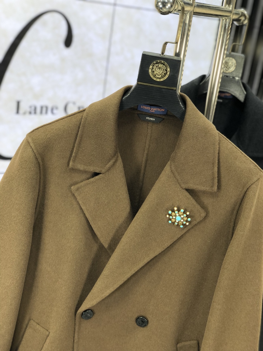 ルイ・ヴィトン「Louis Vuitton」メンズ カシミア オーバーコート