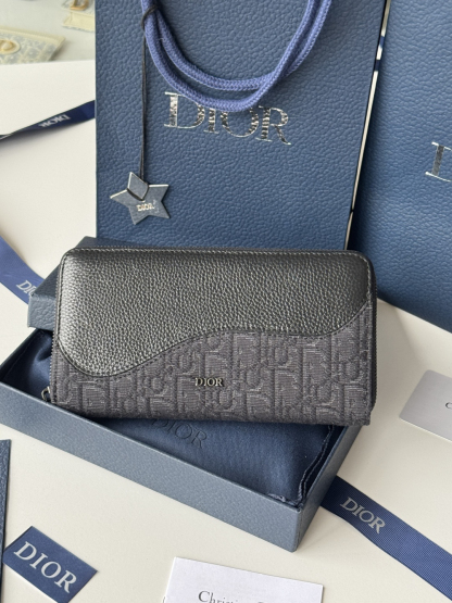 ディオール「Dior」ジップアラウンド ロングウォレット