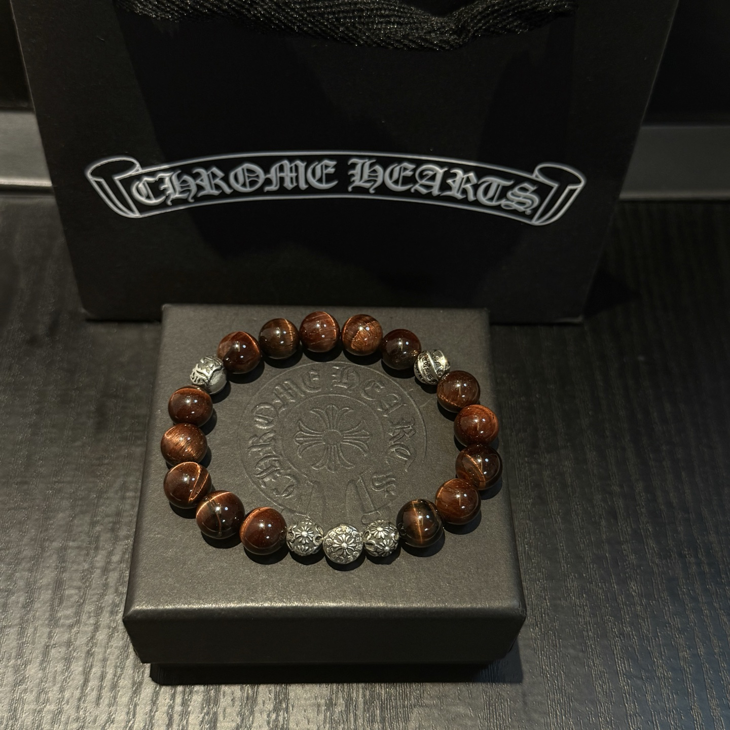 クロムハーツ「Chrome Hearts」ブレスレット - ヴィンテージ＆ロックテイスト ペア用