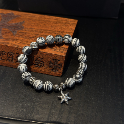 クロムハーツ「Chrome Hearts」ブレスレット - ヴィンテージ＆ロックテイスト ペア用