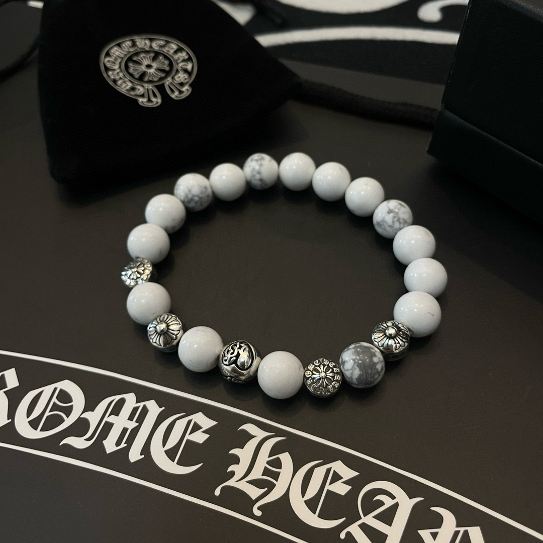 クロムハーツ「Chrome Hearts」ブレスレット - ヴィンテージ＆ロックテイスト ペア用